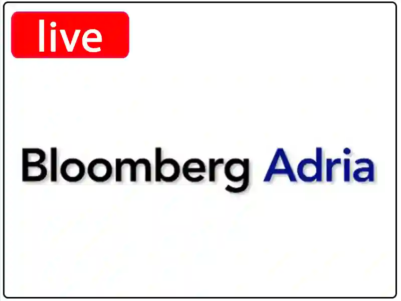 Watch the live broadcast channel Bloomberg Adria