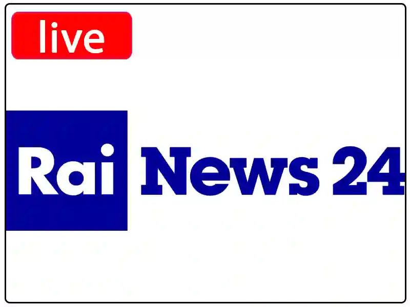 Watch the live broadcast channel Rai News 24